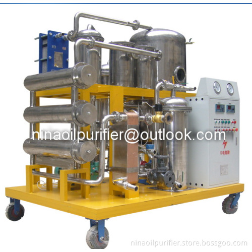 used oil recycling plant coconut oil refining cooking oil clean machine